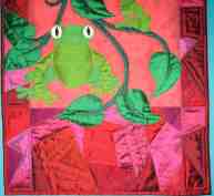 Beths Frogs  Close-up - 36 x 104 cm.