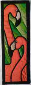 Flamingo - 14 x 41 cm.