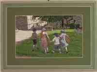 The Grandchildren - Framed: 40 x 30 cm.